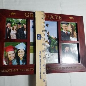 NWT GRADUATE WOODEN PHOTO ALBUM